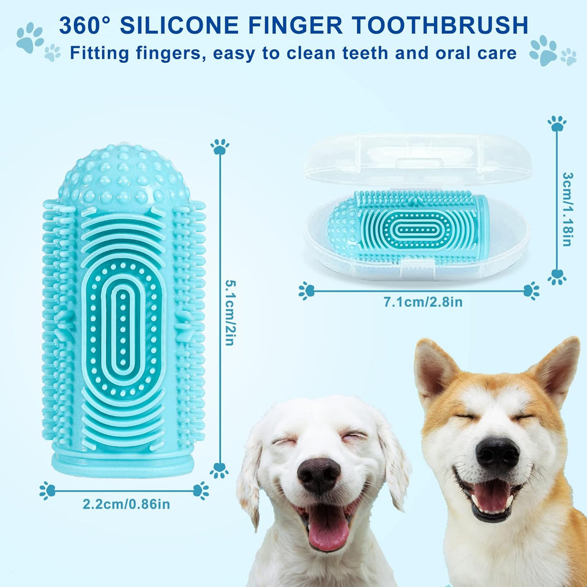 Dog Toothbrush Kit - Pawlunexa
