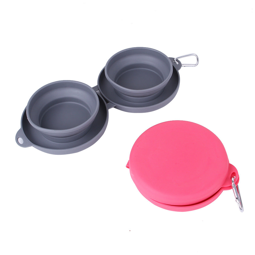 Foldable Pet Feeding Bowls - Pawlunexa