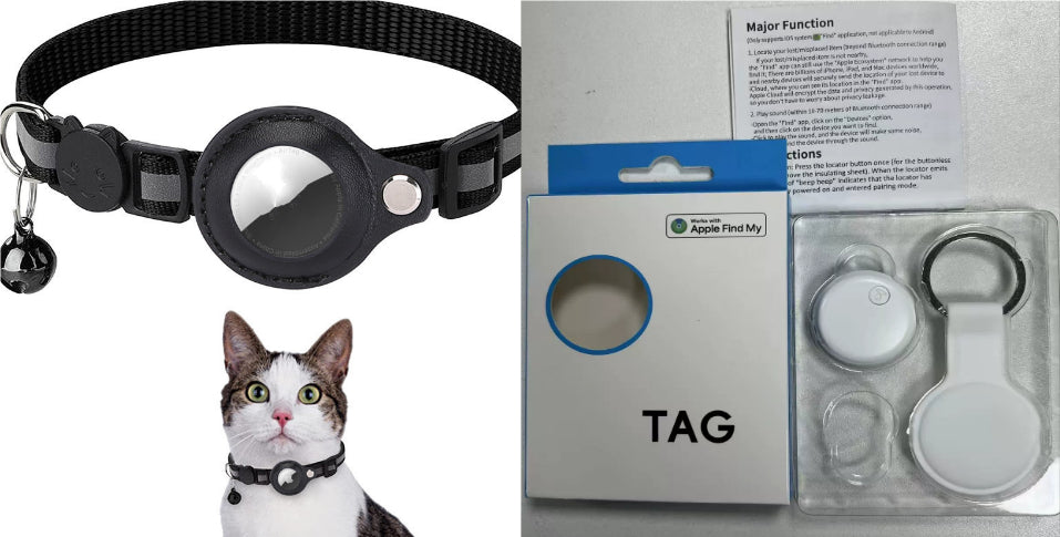 Reflective Waterproof AirTag Holder - Pawlunexa