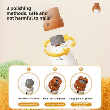 Electric Pet Nail Trimmer Grinder Tool