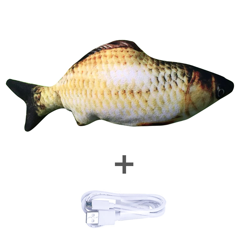 Simulation Electric Fish Toy for Cats - Pawlunexa