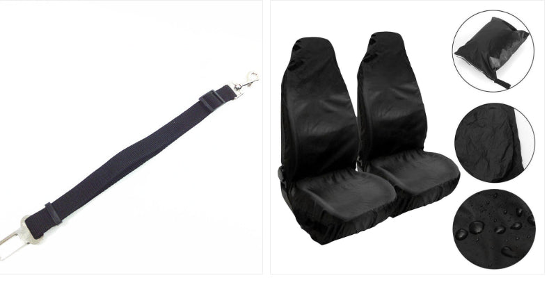 Adjustable Dog Car Safety Seat Belt - Pawlunexa