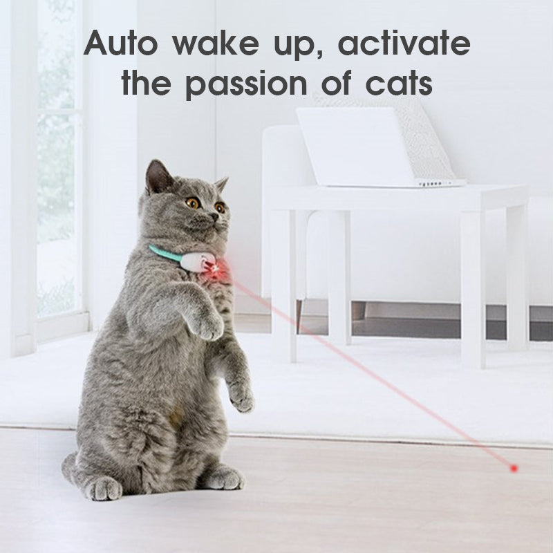 Smart Laser Cat Toy Collar - Pawlunexa