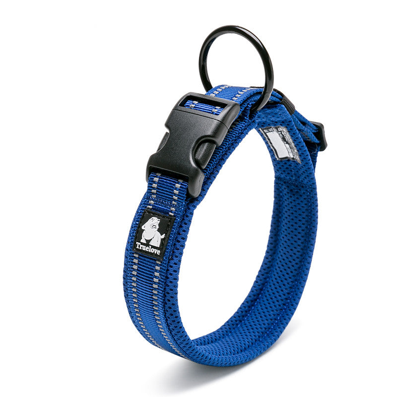 Reflective Padded Dog Collar - Pawlunexa