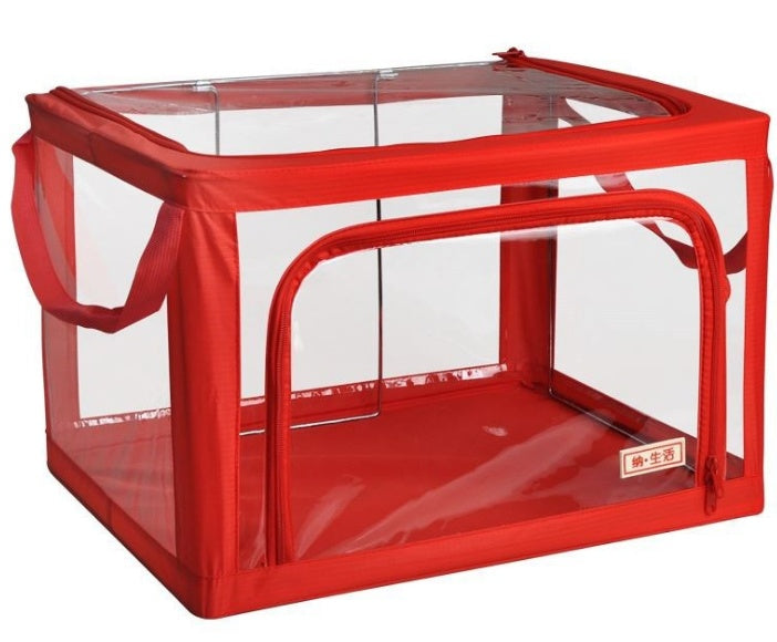 transparent storage clothes box - Pawlunexa