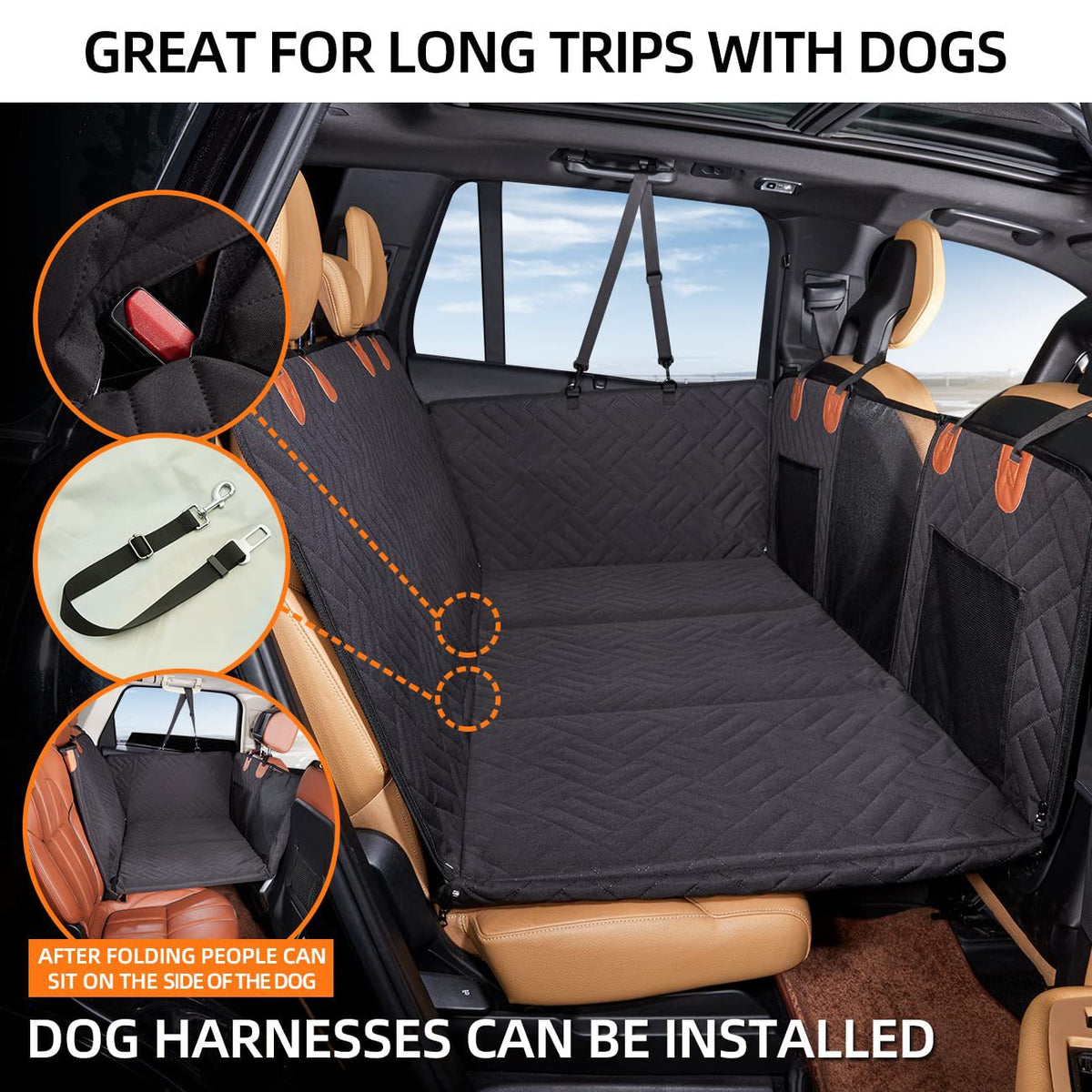 Vehicle-mounted Pet Hammock - Pawlunexa