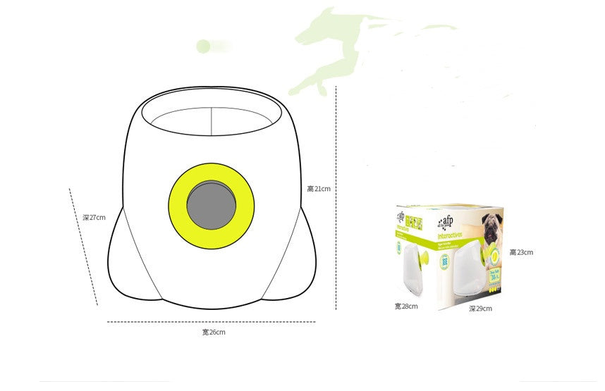 Automatic Dog Ball Launcher - Pawlunexa