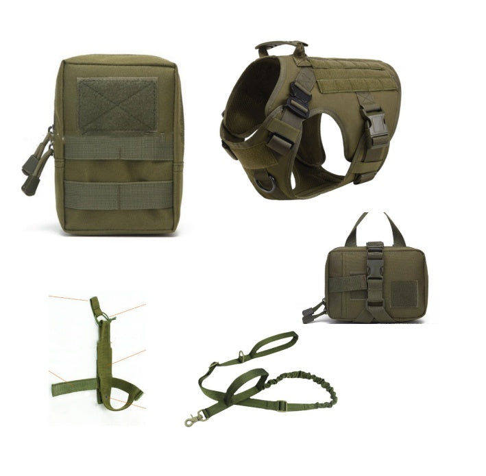 Tactical Dog Harness for Training - Pawlunexa