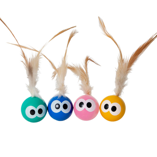 Interactive Bouncing Cat Ball Toy - Pawlunexa