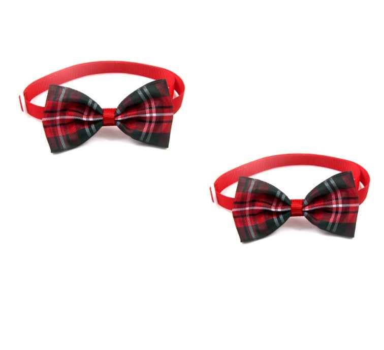 Fashionable Plaid Pet Scarf