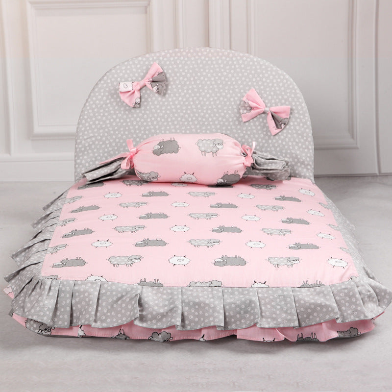 Creative Square Dog Mat - Pawlunexa