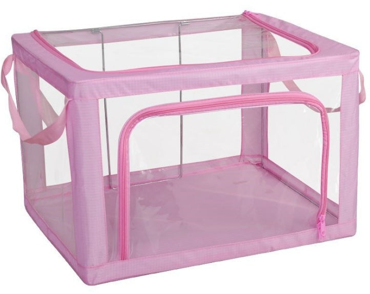 transparent storage clothes box - Pawlunexa