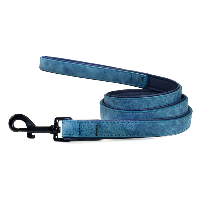 Durable Leather Dog Leash - Pawlunexa