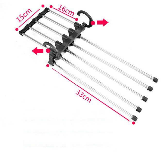 5-in-1 Multi-functional Wardrobe Hanger - Pawlunexa