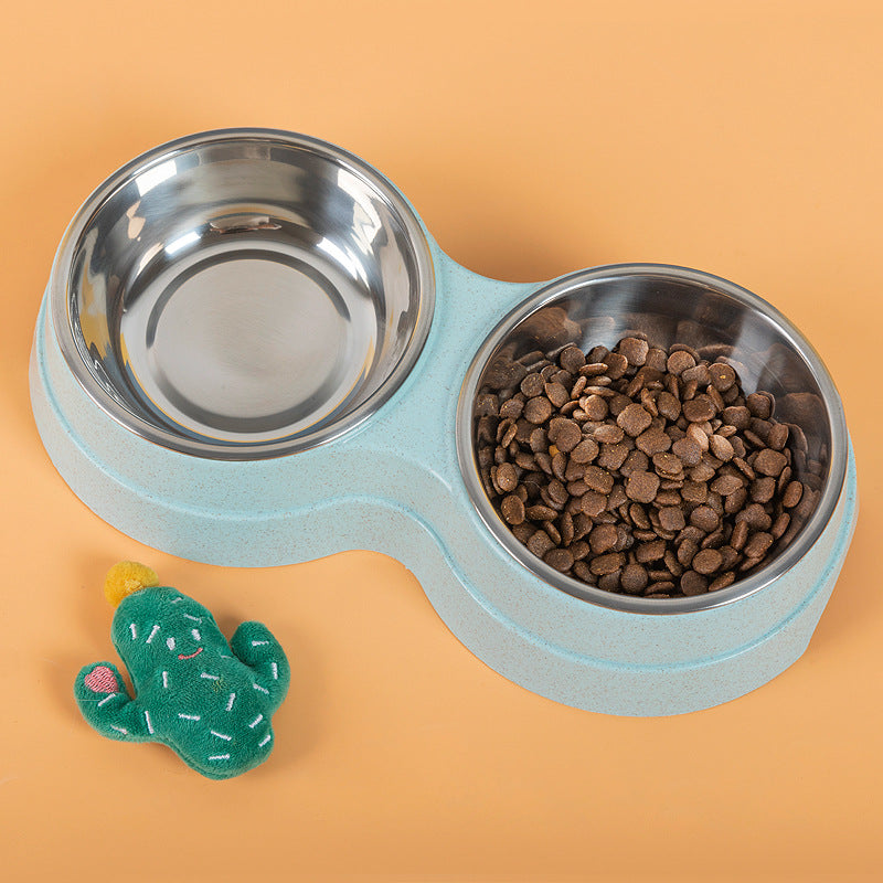 double pet bowls for dogs - Pawlunexa