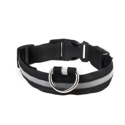 LED Pet Dog Collar Night Safety
