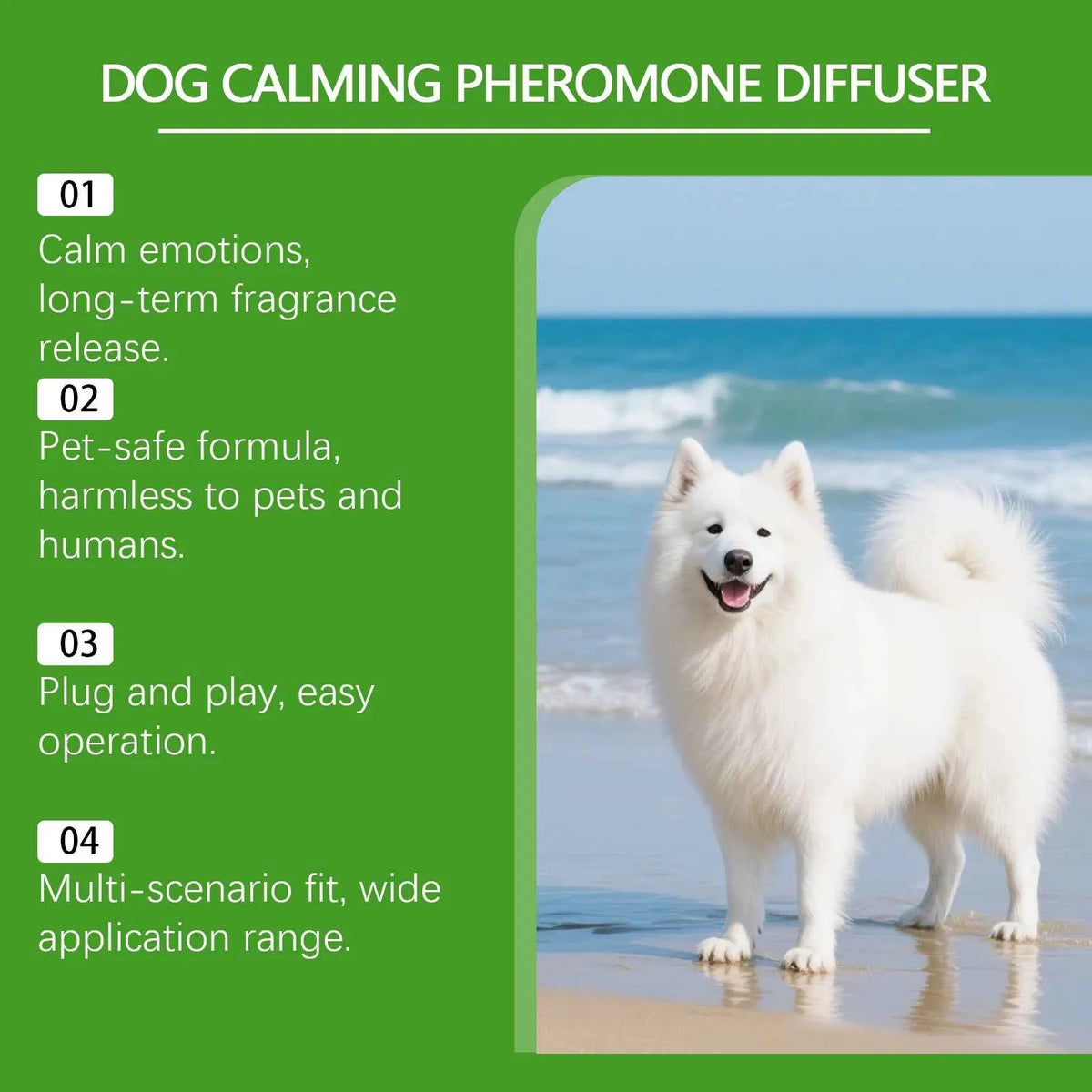 Pet Calming Diffuser for Dogs - Create a Serene Home Environment