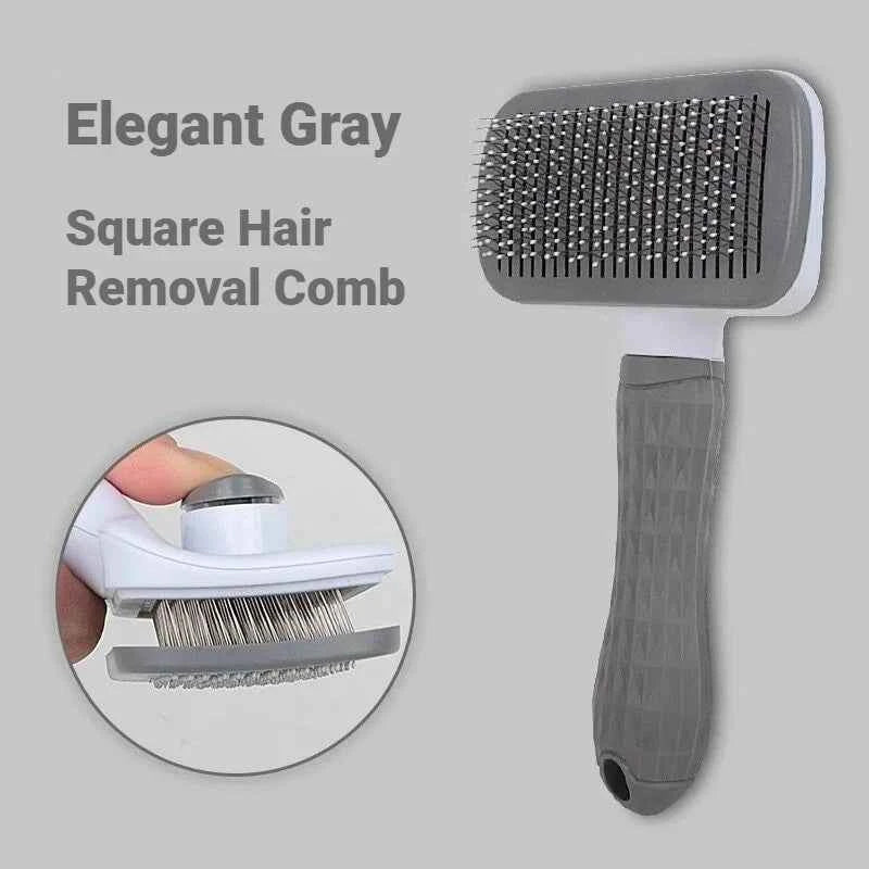 Dog Bath Brush for Long-Hair Pets: Effortless Grooming and Shedding Control