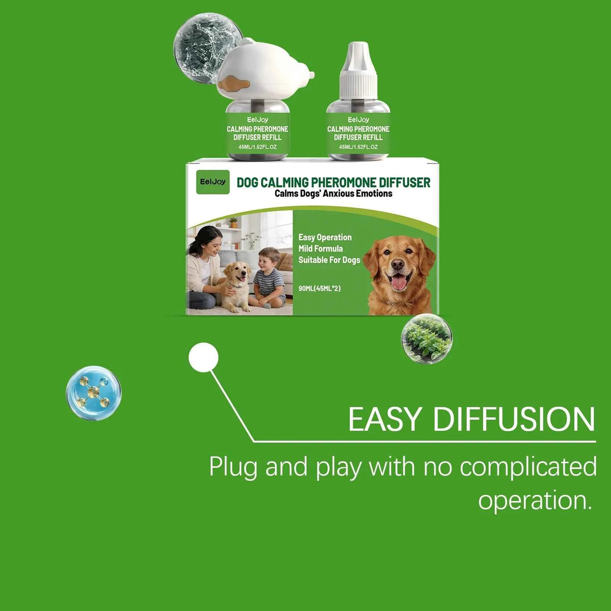 Pet Calming Diffuser for Dogs - Create a Serene Home Environment