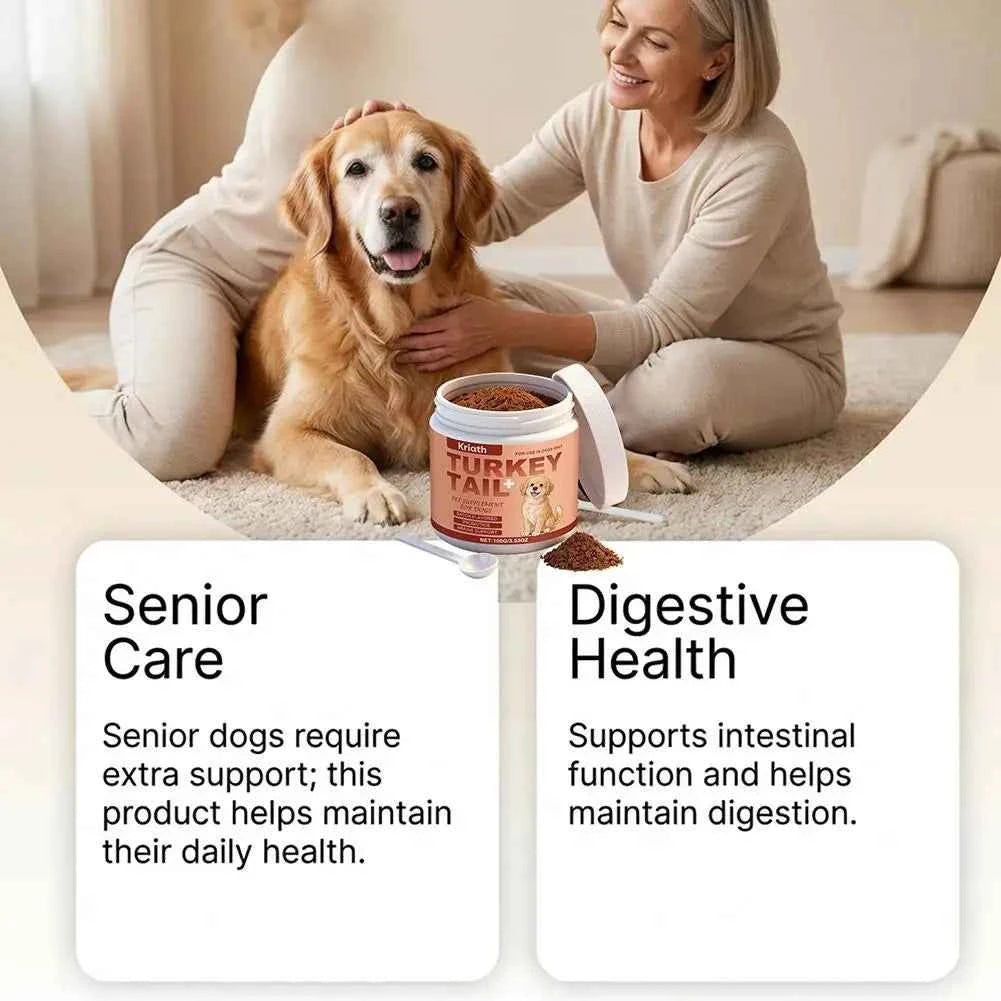 Dog Immune Support Powder - Daily Boost for a Healthy Immune System