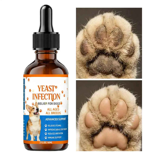 Dog Anti-Itch Natural Drops - Effective Itchy Skin Relief for Your Furry Friend