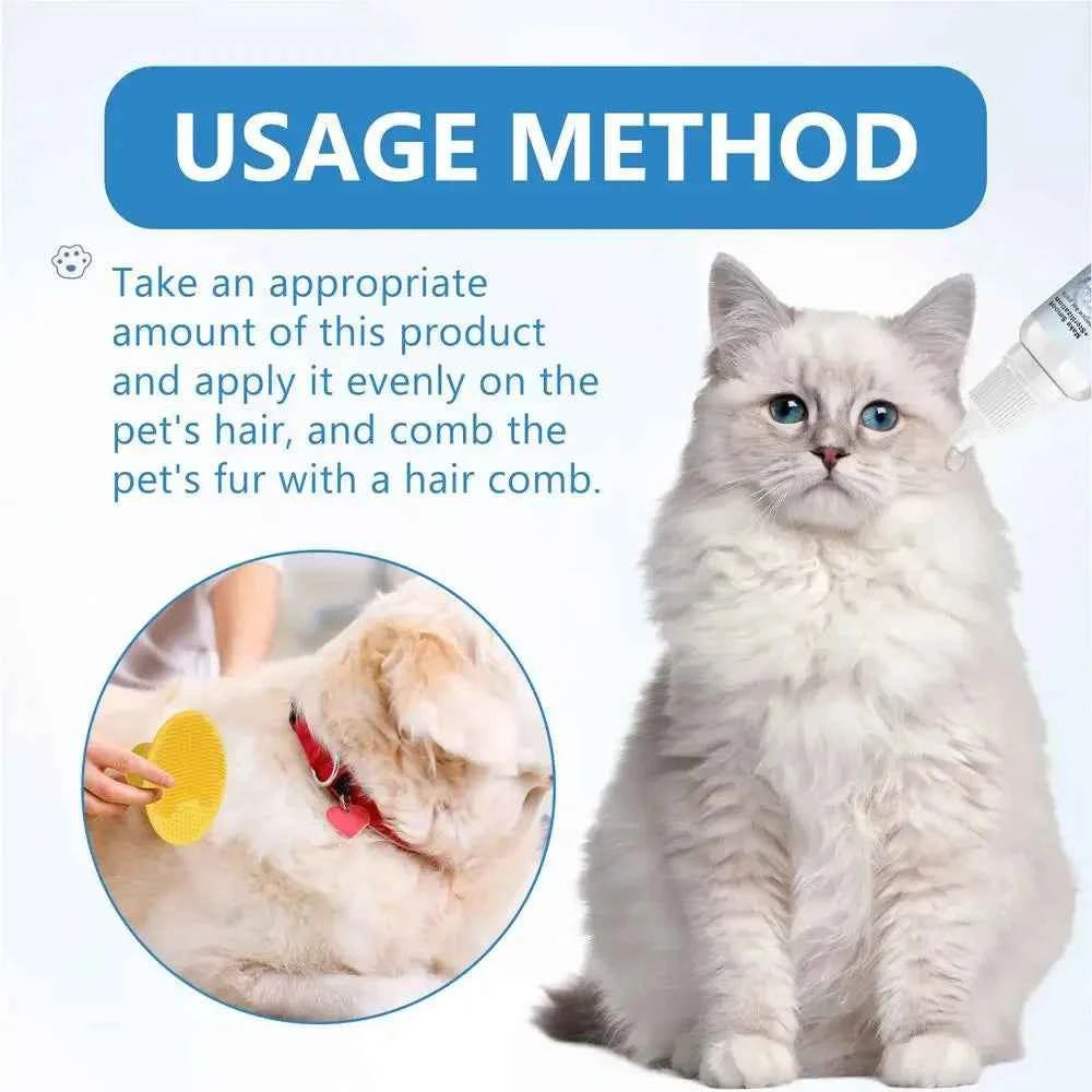 3-in-1 Pet Grooming Steamer Brush: Effortlessly Remove Tangles and Pamper Your Pet