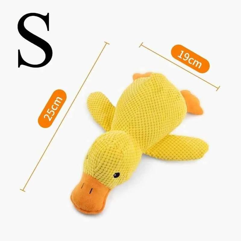 Durable Plush Duck Dog Toy – Quacking Fun for All Dogs