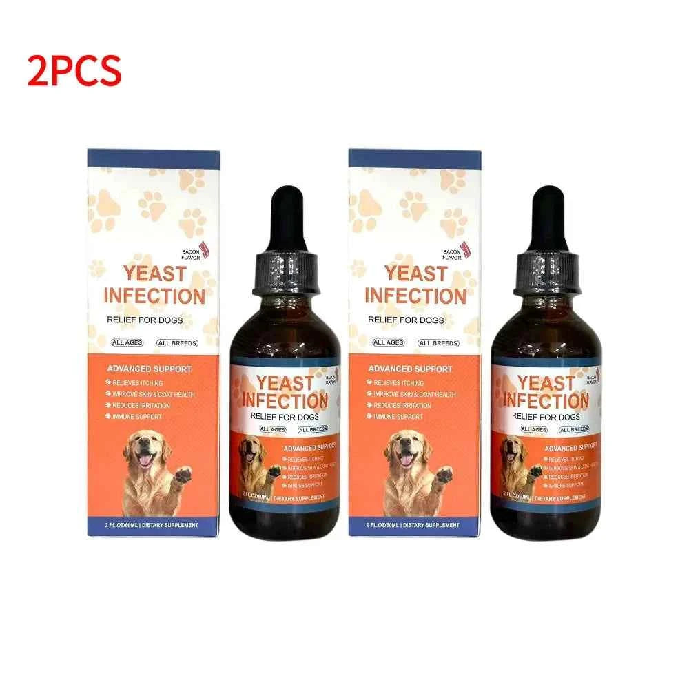 Dog Skin and Coat Care Drops - Nourish Your Pet's Coat and Skin Naturally