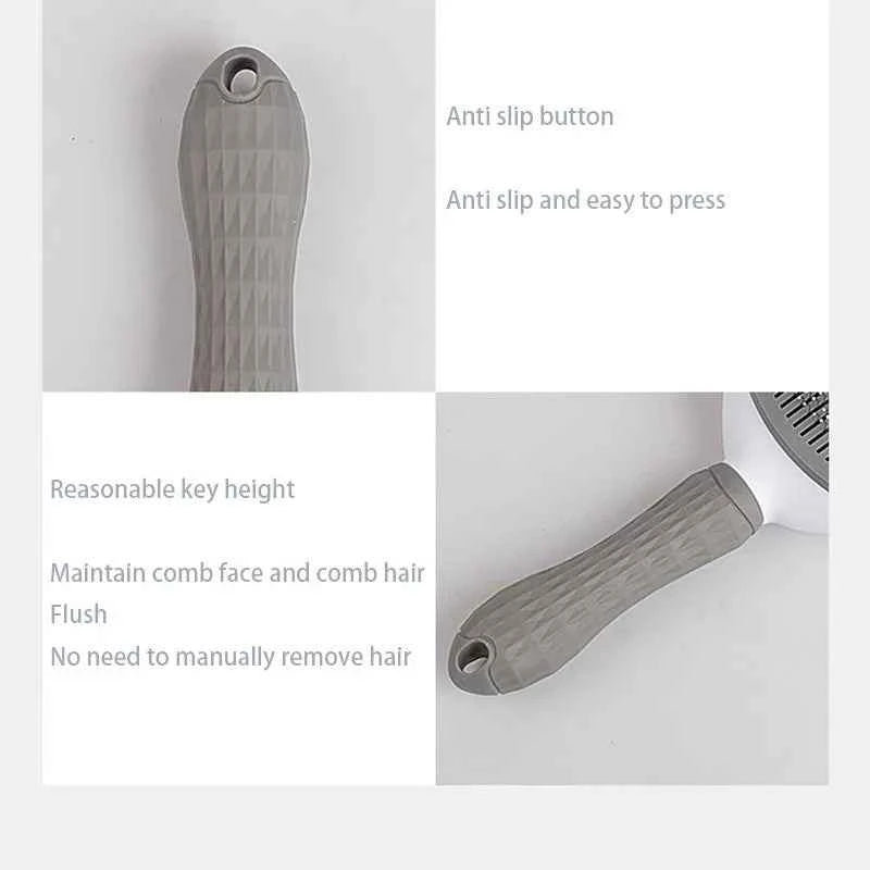 Ultimate Pet Hair Remover Brush for Cats and Dogs – Say Goodbye to Shedding!