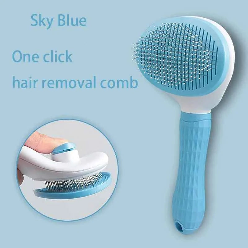 Ultimate Pet Hair Remover Brush for Cats and Dogs – Say Goodbye to Shedding!
