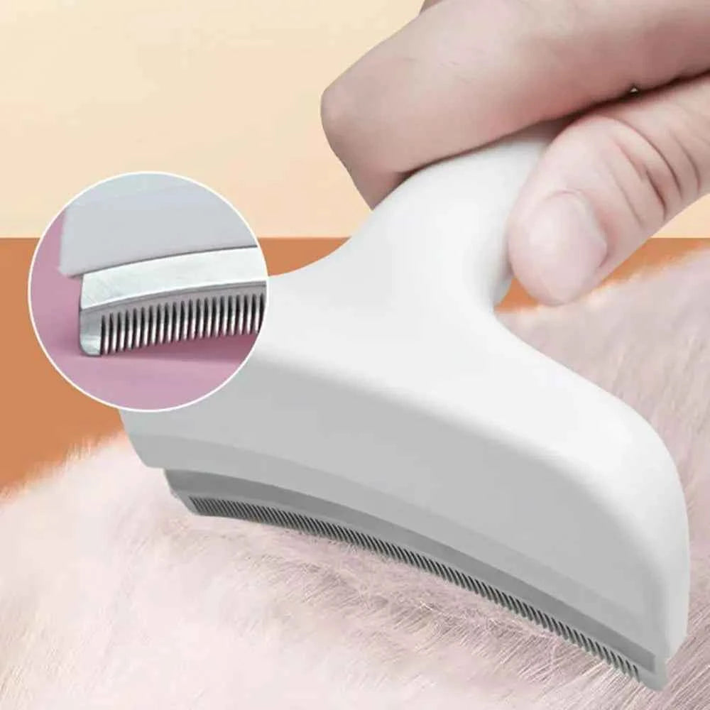Transform Your Pet's Coat with the Ultimate Deshedding Slicker Brush for Pets