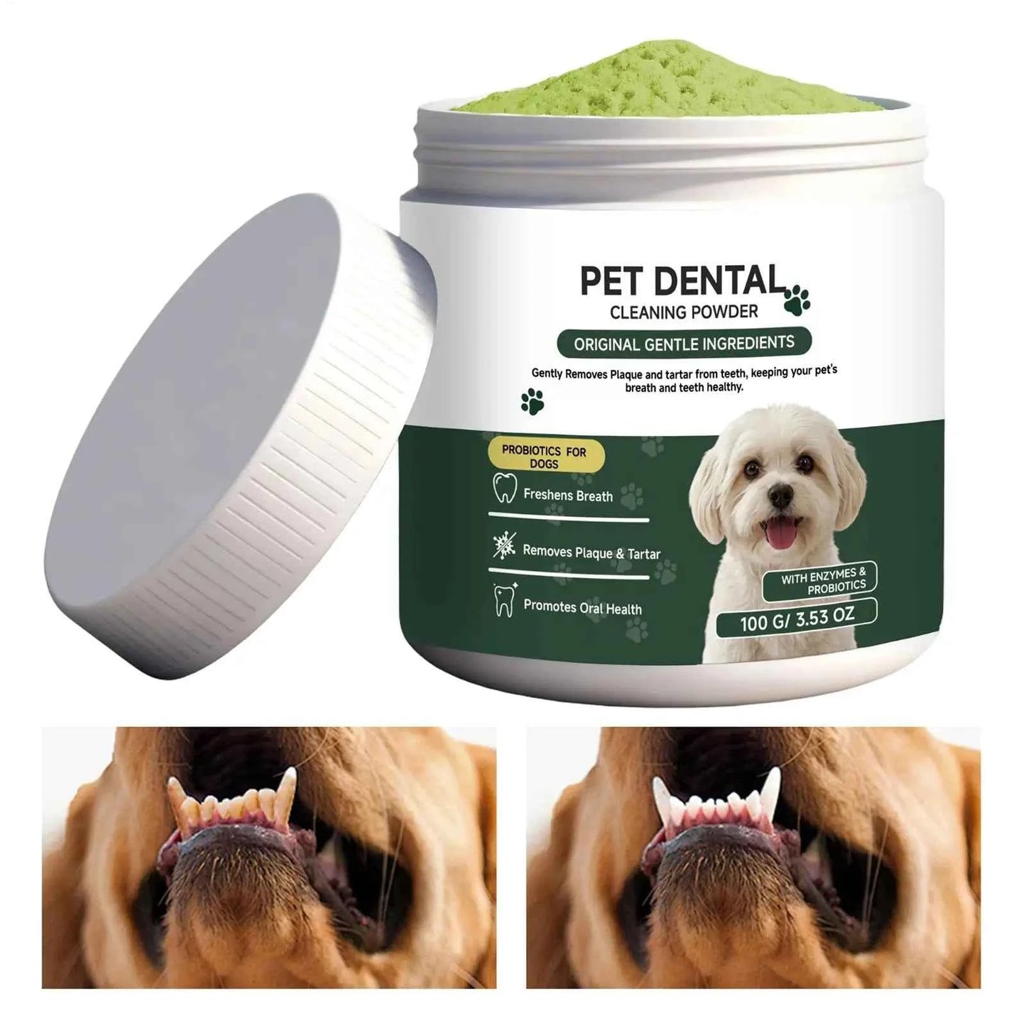 Revolutionize Your Dog's Dental Health with Our Premium Dog Dental Care Powder