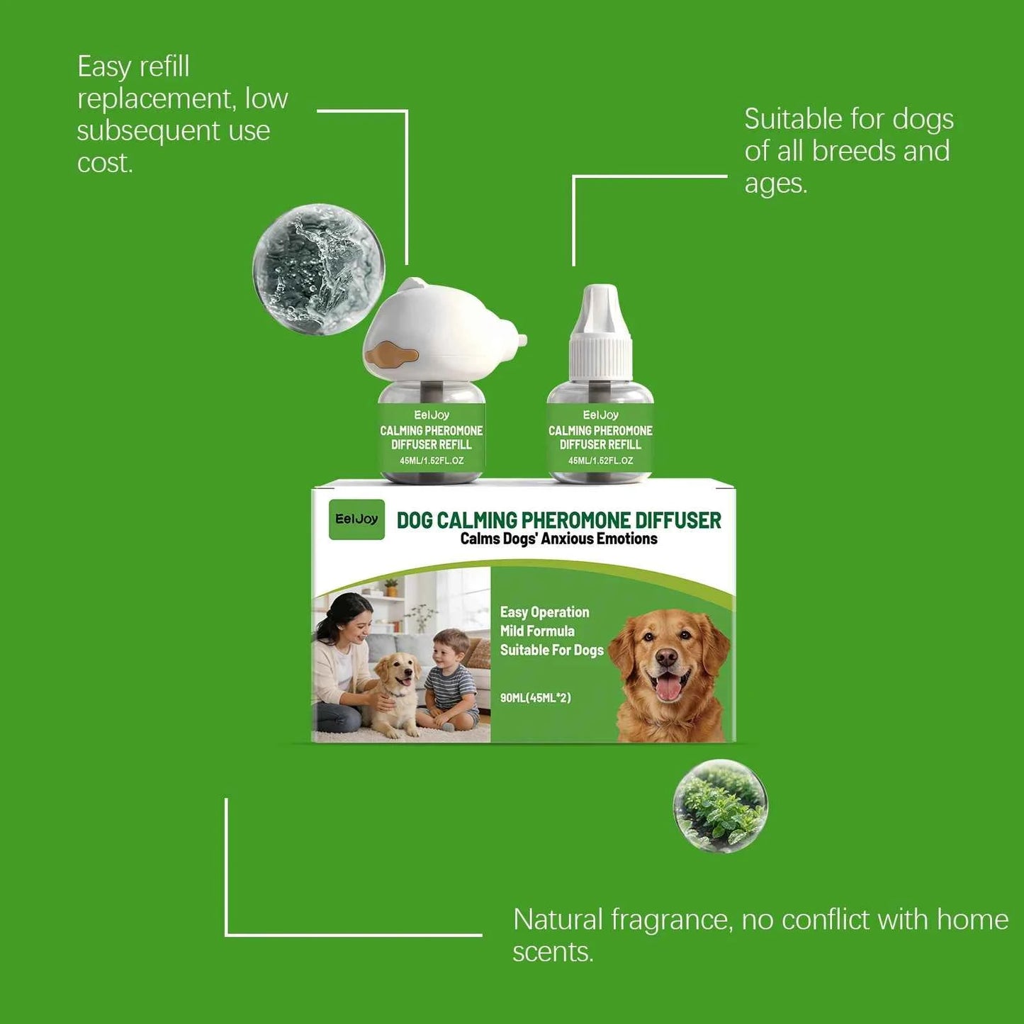 Pet Calming Diffuser for Dogs - Create a Serene Home Environment