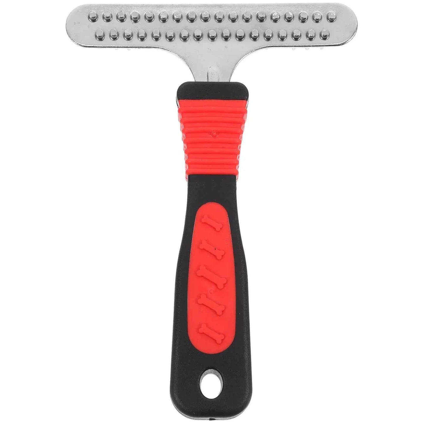 Dog Grooming Brush for All Breeds: Efficient Pet Hair Removal & Dematting Rake