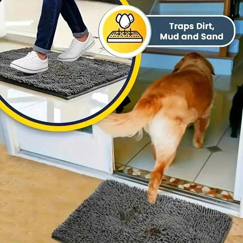Quick-Drying Dog Doormat – Keep Your Home Clean and Cozy