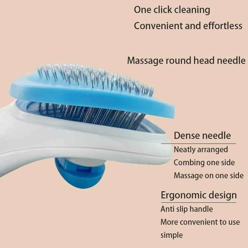 Ultimate Pet Hair Remover Brush for Cats and Dogs – Say Goodbye to Shedding!