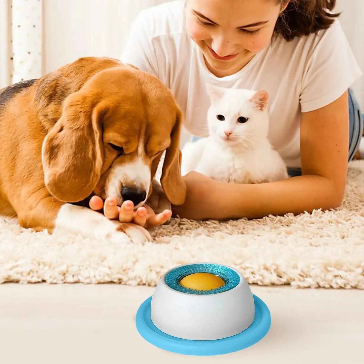 Anti-Overturning Dog Licking Toy – The Ultimate Feeding Adventure for Your Pets