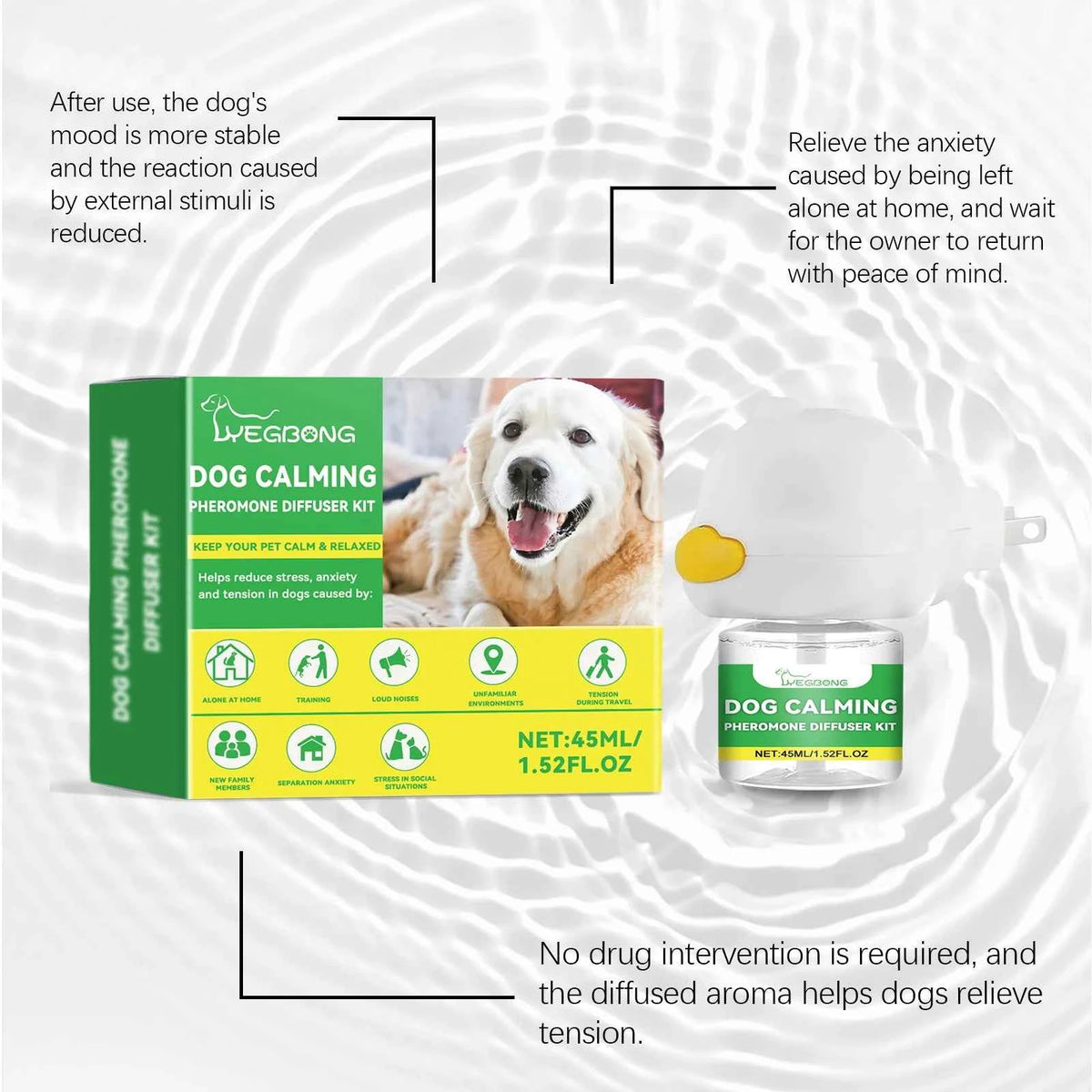 Calm Your Pup with the Dog Emotion Diffuser for Anxiety Relief