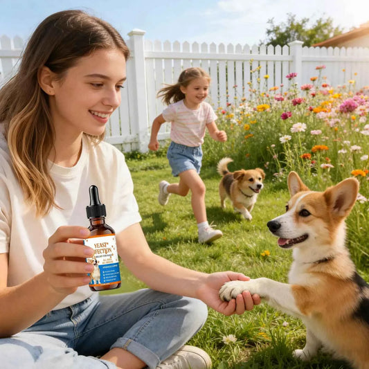 Dog Anti-Itch Natural Drops - Effective Itchy Skin Relief for Your Furry Friend
