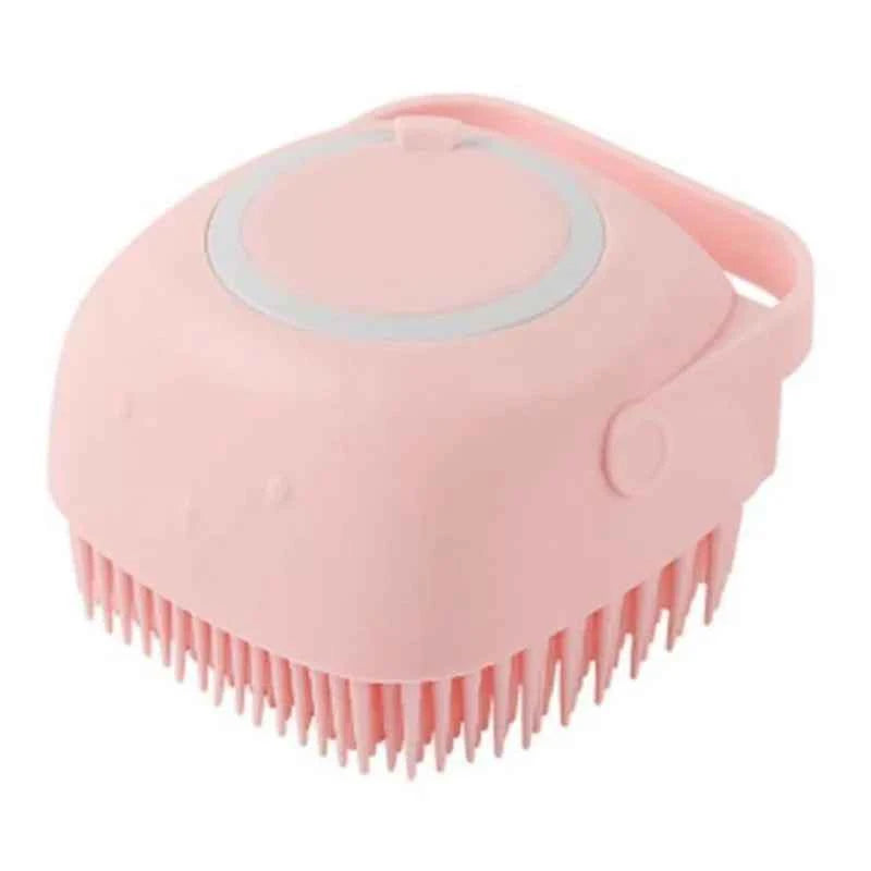 Dog Bathing Brush - Soft Silicone Grooming Tool for Stress-Free Bathing