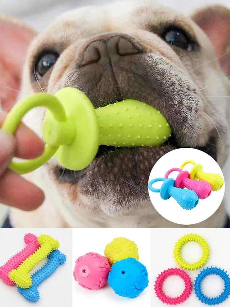 Indestructible Dog Toys for Small Dogs - Durable Chew Toys for Healthy Teeth and Fun!