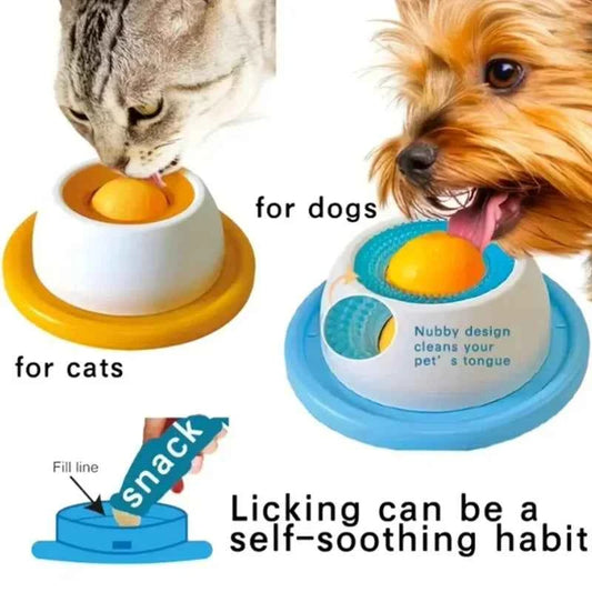 Anti-Overturning Dog Licking Toy – The Ultimate Feeding Adventure for Your Pets
