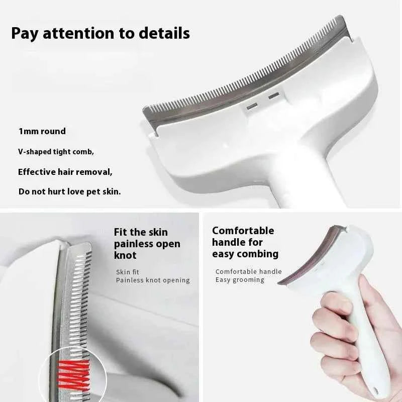 Transform Your Pet's Coat with the Ultimate Deshedding Slicker Brush for Pets