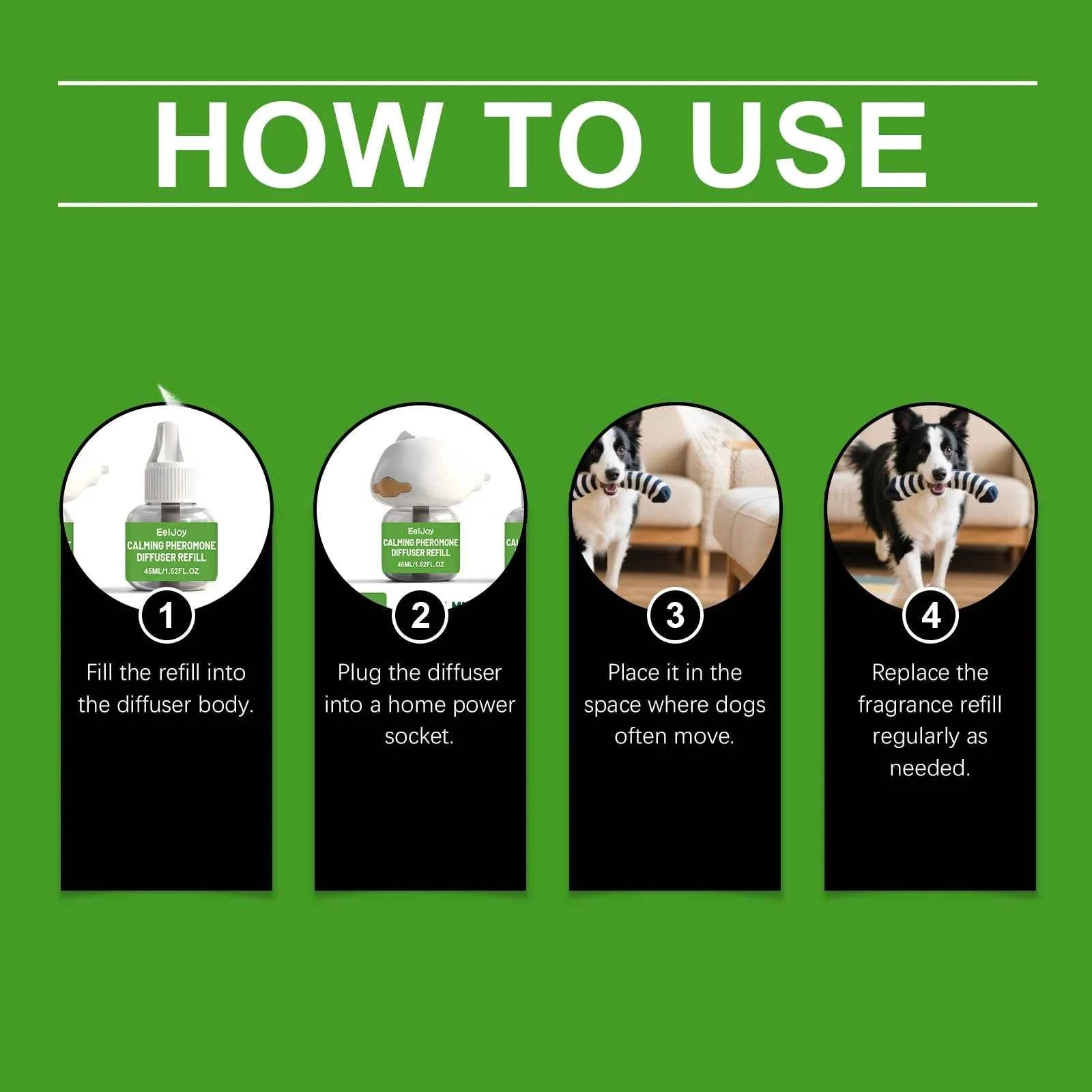 Pet Calming Diffuser for Dogs - Create a Serene Home Environment