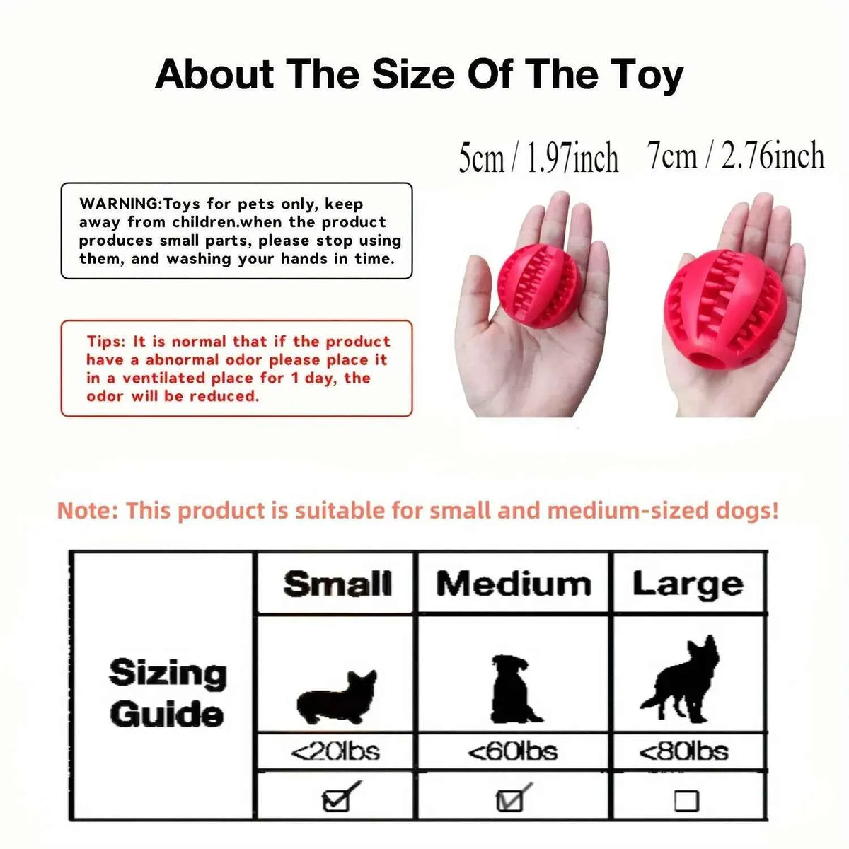 Nontoxic Dog Toy Ball – Safe and Durable Playtime for Your Pet
