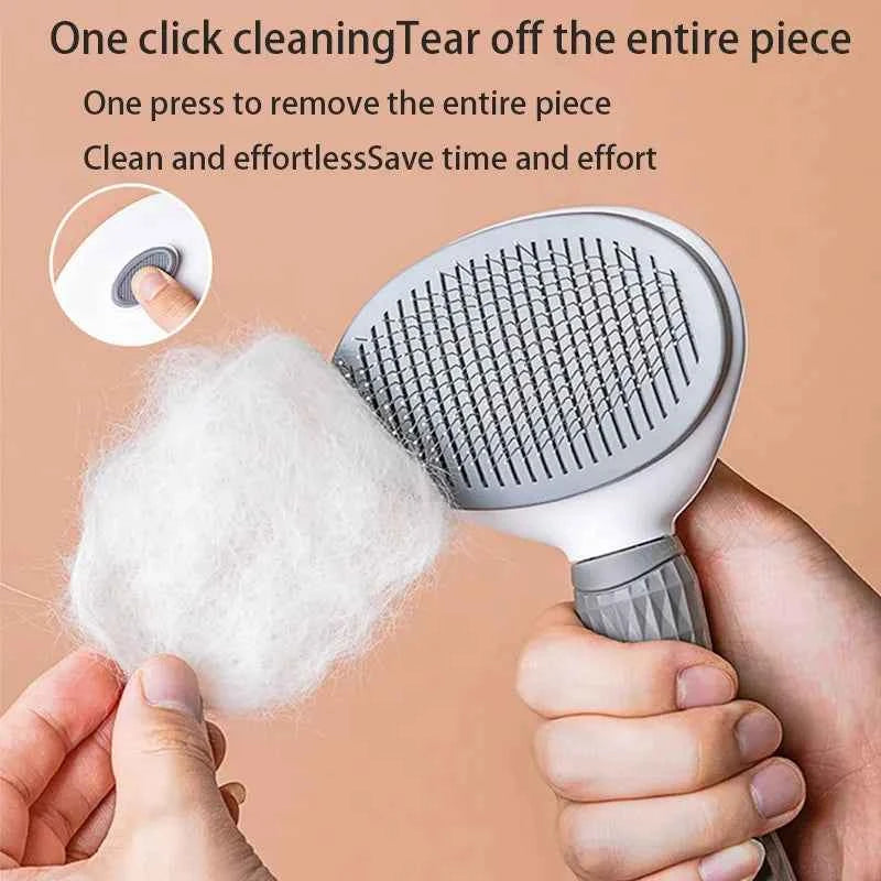 Ultimate Pet Hair Remover Brush for Cats and Dogs – Say Goodbye to Shedding!