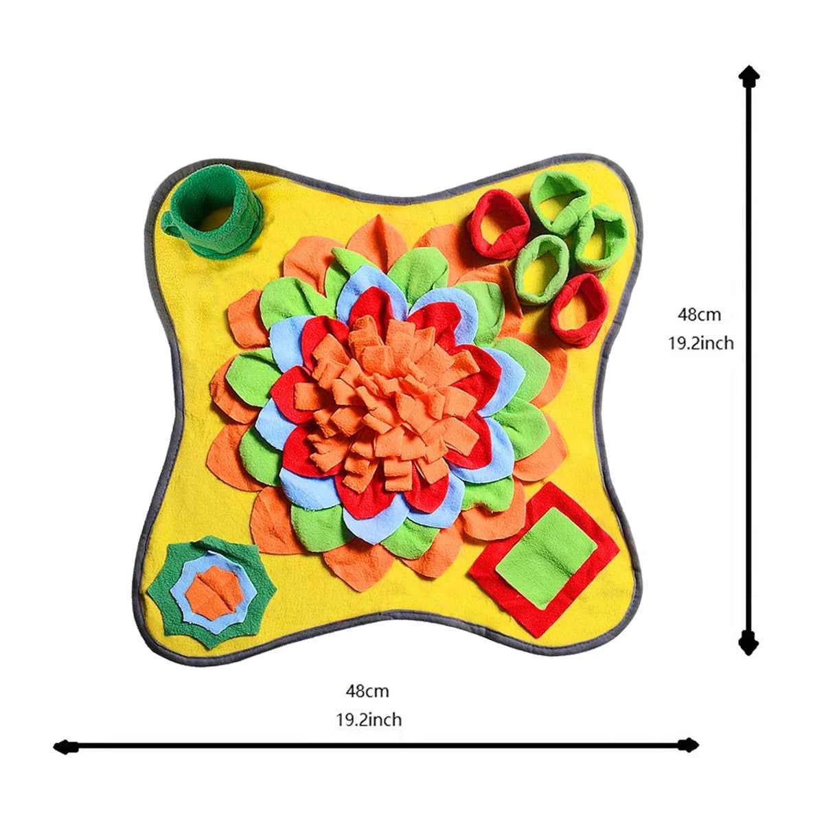 Engaging Interactive Snuffle Mat for Dogs - Enhance Your Pup's Playtime & Foraging Skills