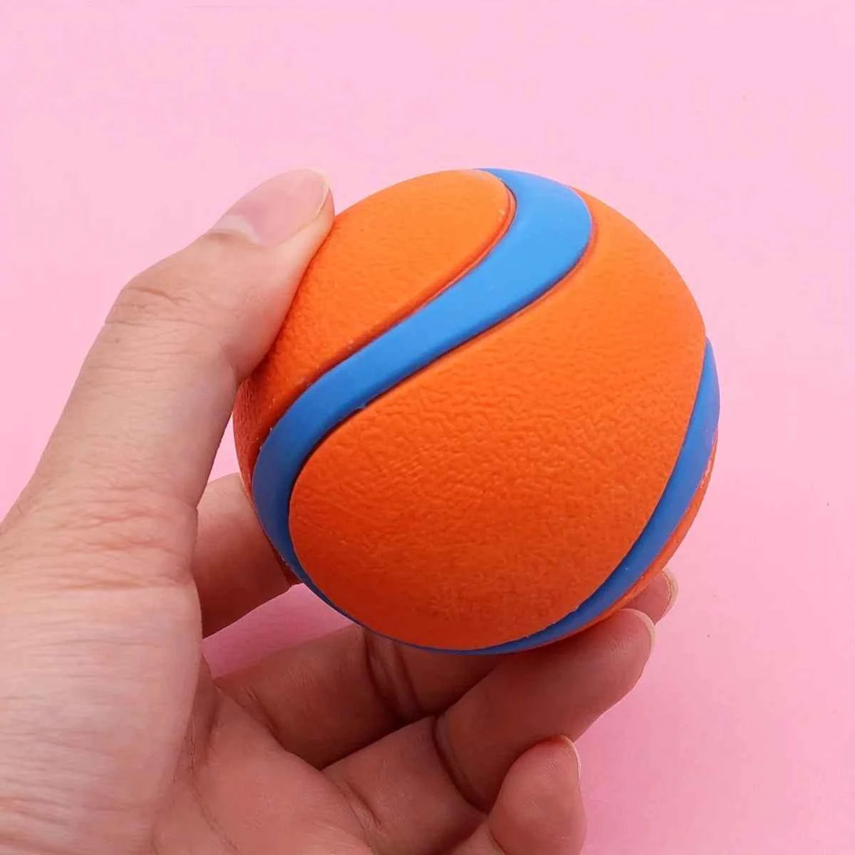 Interactive Durable Silicone Dog Chew Ball - Perfect Pet Toy for Medium Breeds