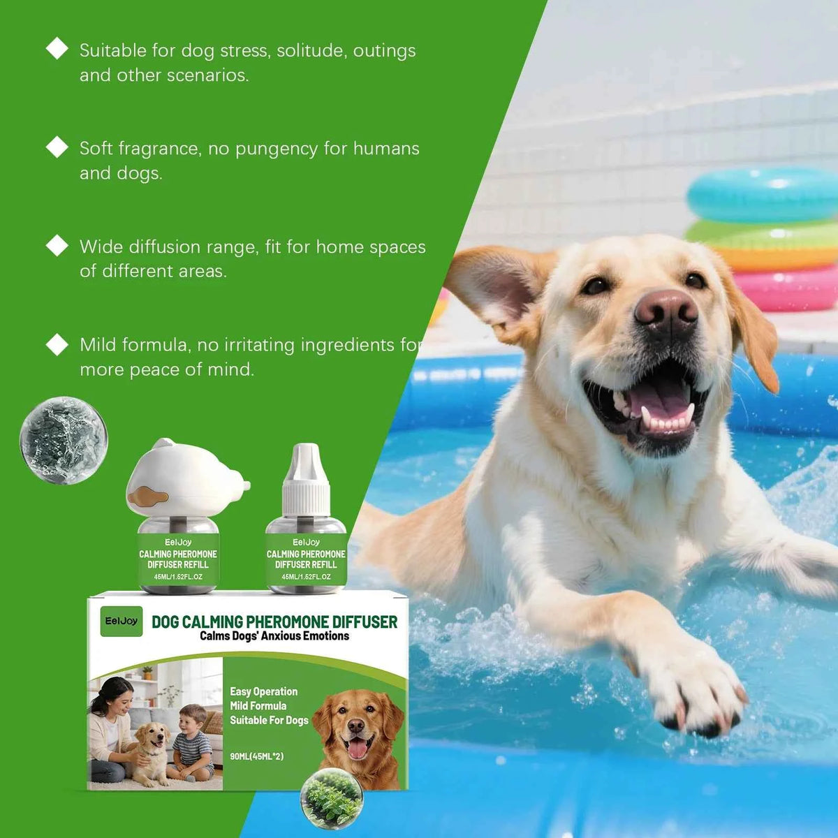 Pet Calming Diffuser for Dogs - Create a Serene Home Environment