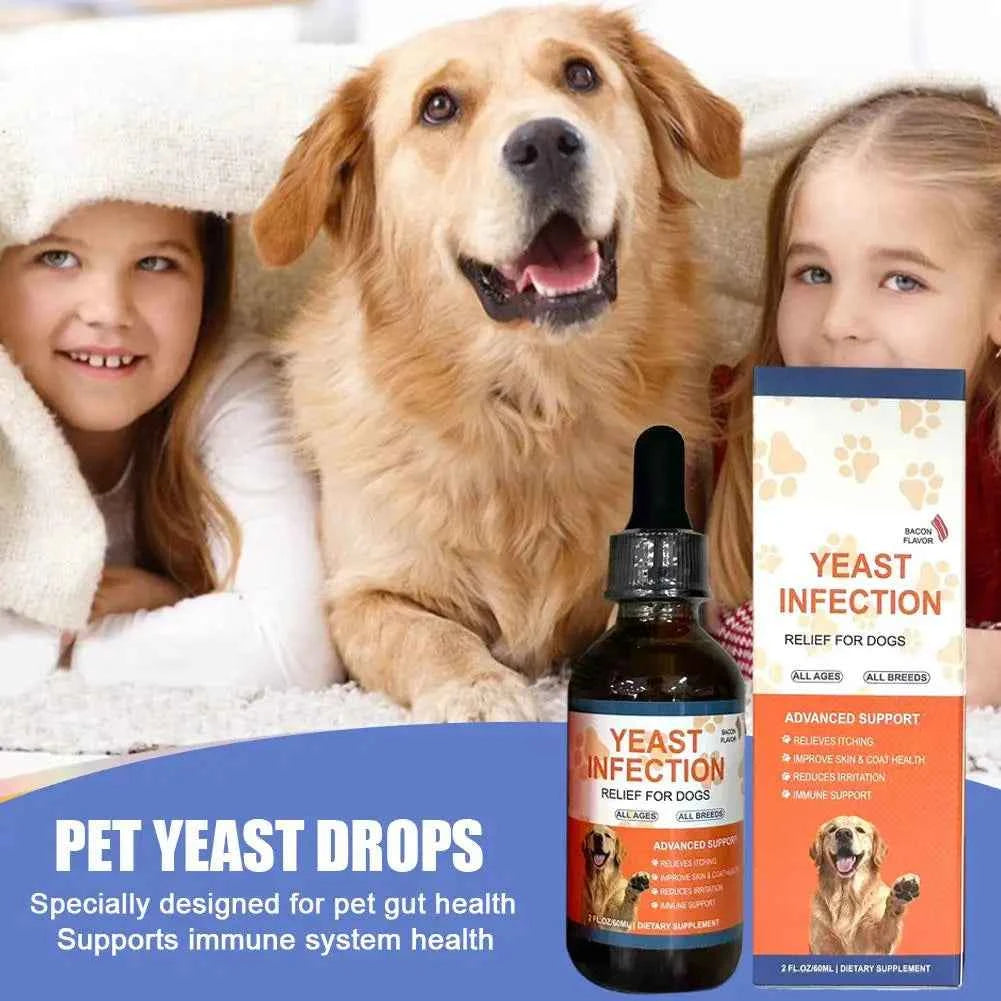 Dog Skin and Coat Care Drops - Nourish Your Pet's Coat and Skin Naturally